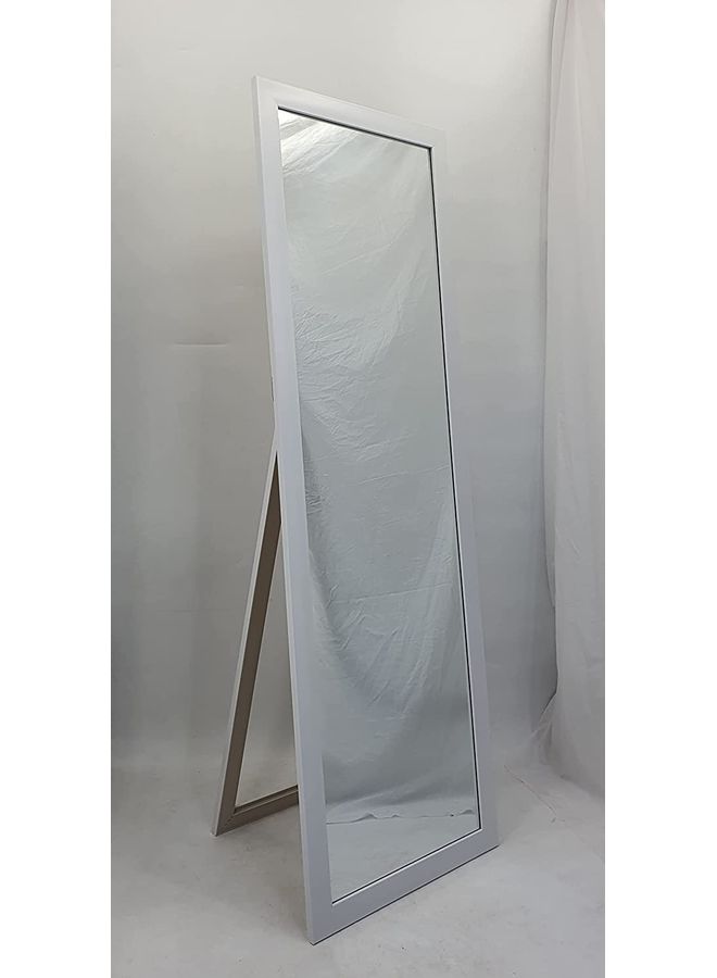 Decorhills Stand Wall Mirror White 45x145cm