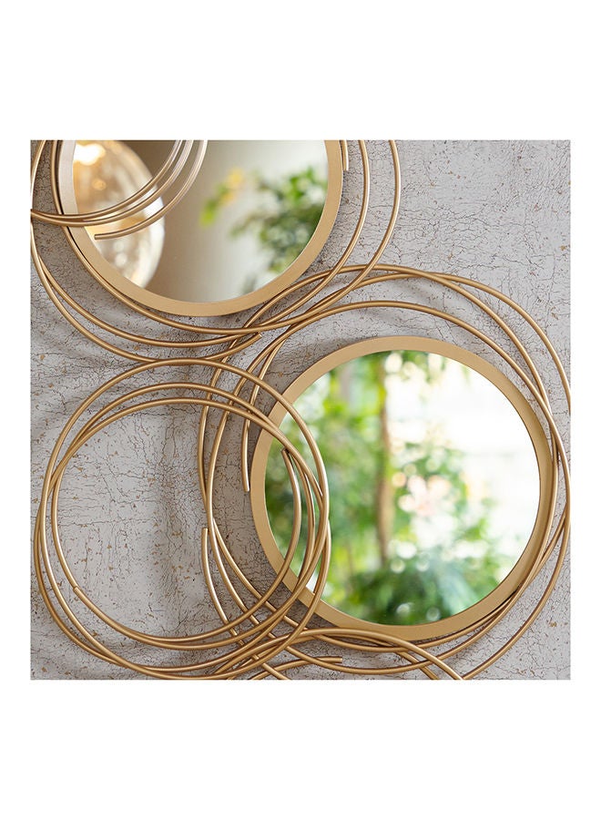 Nova, Mirror In Metal Gold Frame