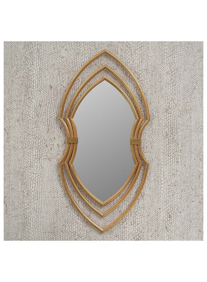 Nouveau, Mirror, Metal Gold Finish