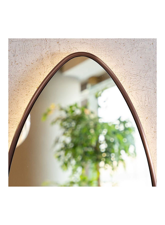 Isa  Mirror With LED Light In Rose Gold