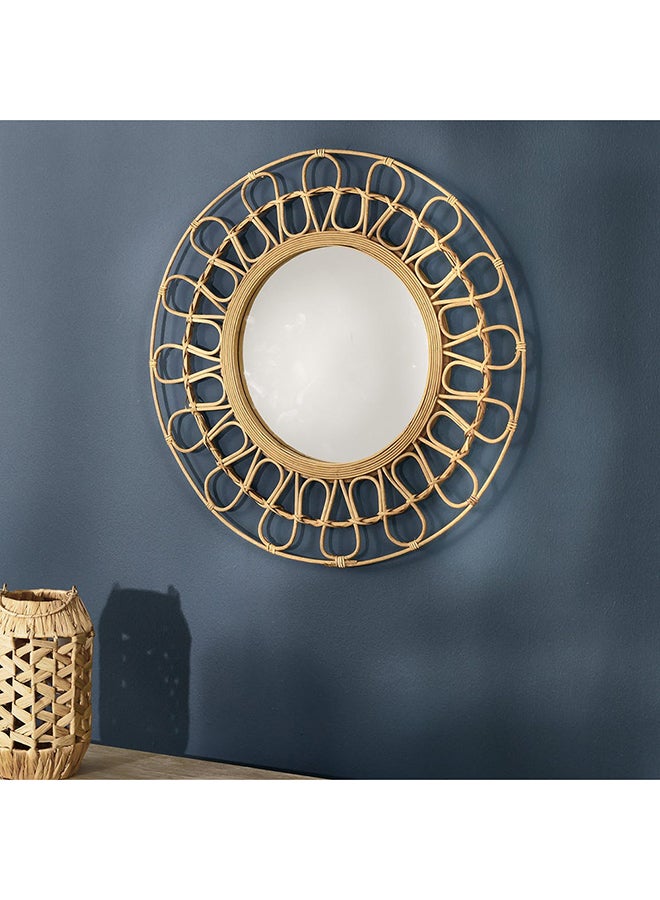 Helen Mirror, Beige - 70x2 cm