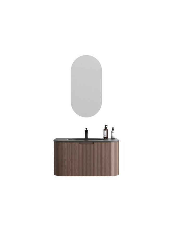 Milano Manto-W Mfc Vanity W/Mirrorset 900X480X165 (3Pcs/Set)