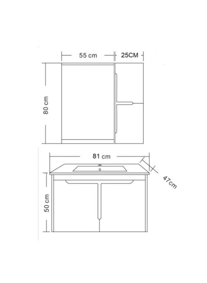 Milano Mayte Vanity Model No.Hs16382