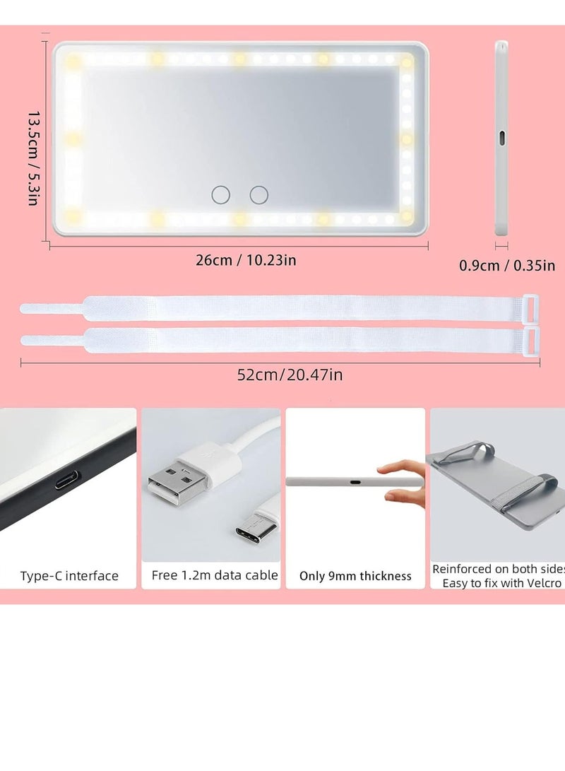 LED Light Mirror for Car Vanity Mirror