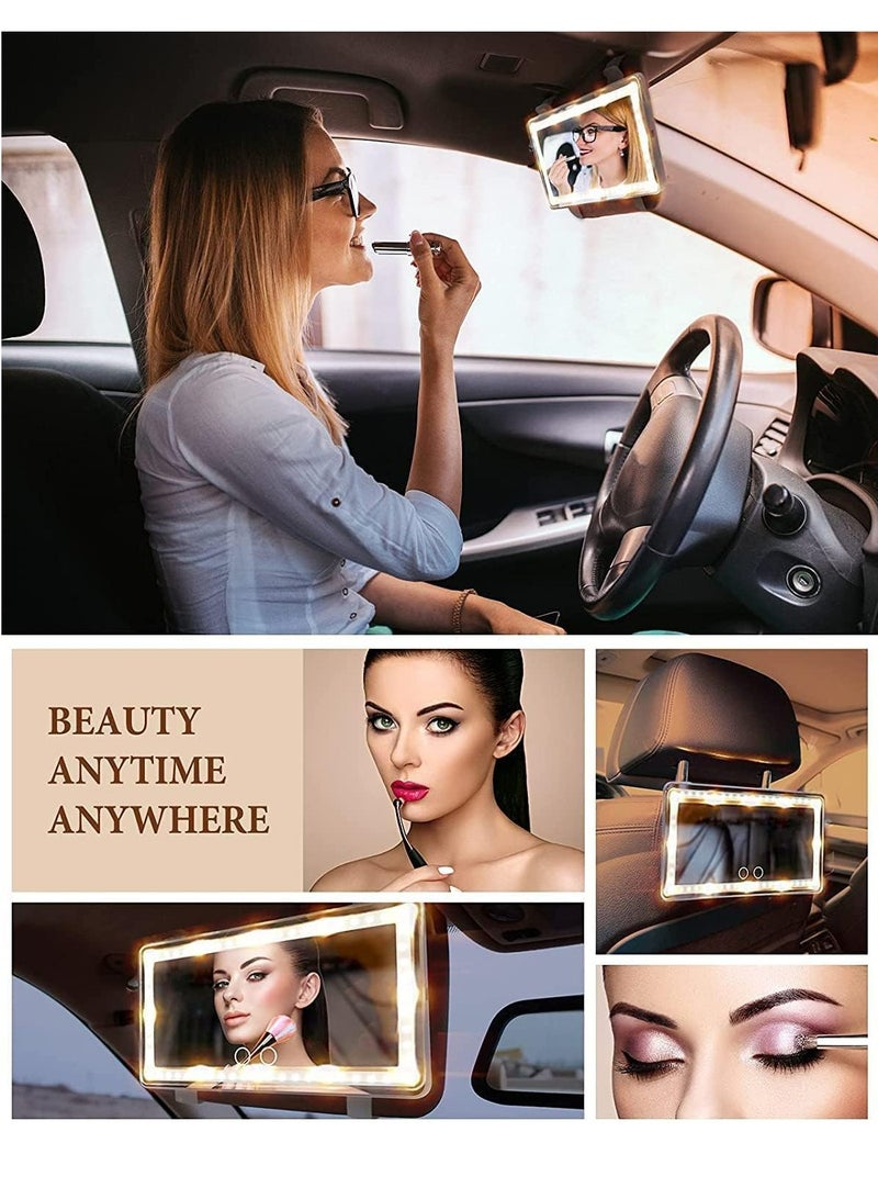 LED Light Mirror for Car Vanity Mirror