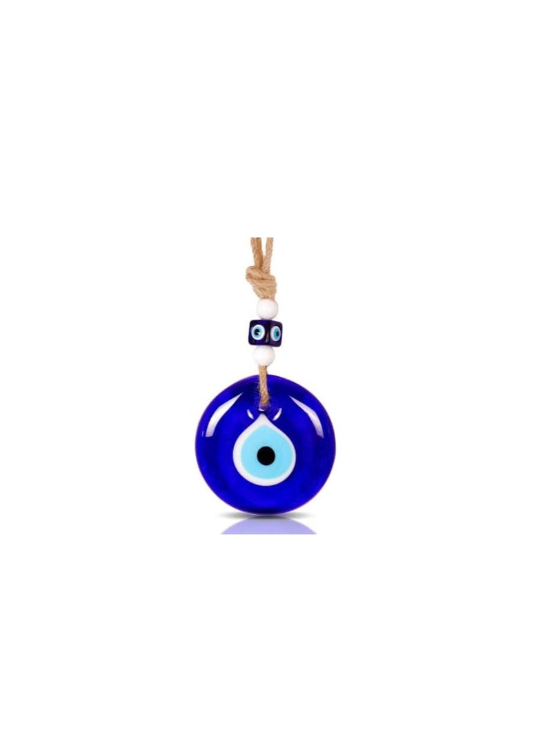 Evil Eye Car Hanging Ornament, Rear View Mirror Ornament Accessories, Turkish Greek Nazar Amulet, Good Luck Pendant,  for Car Window Door Rear View Mirror Accessories 3 pcs