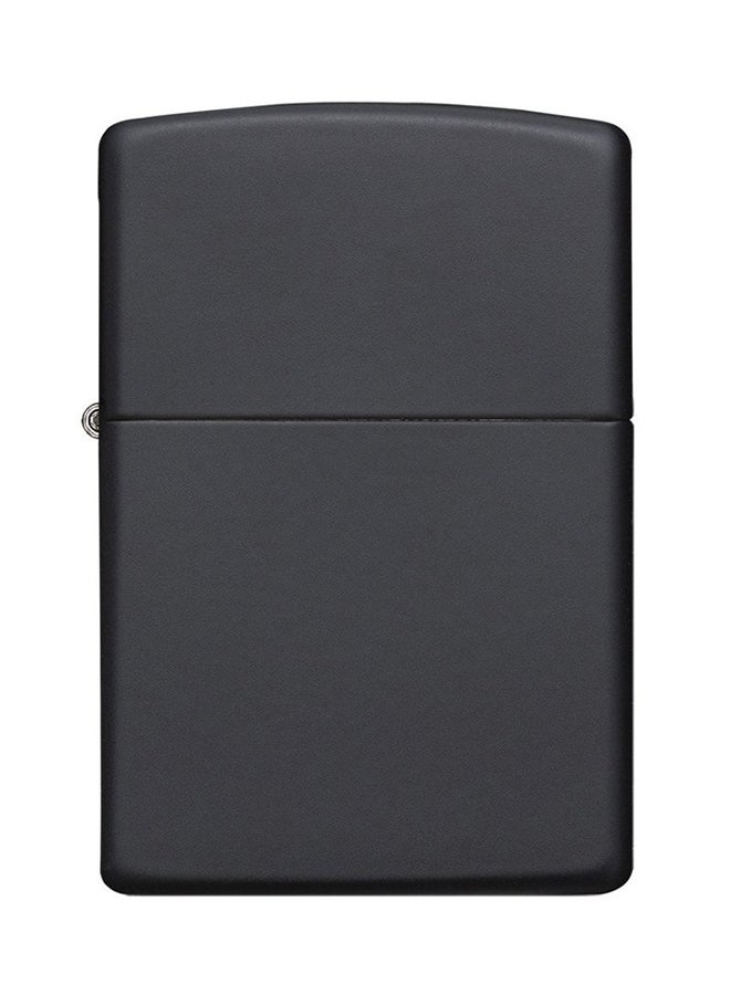 Windproof Gas Lighter Matte Black