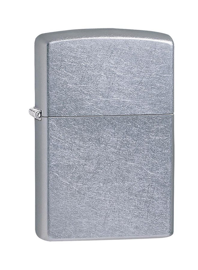 Windproof Gas Lighter Street Chrome