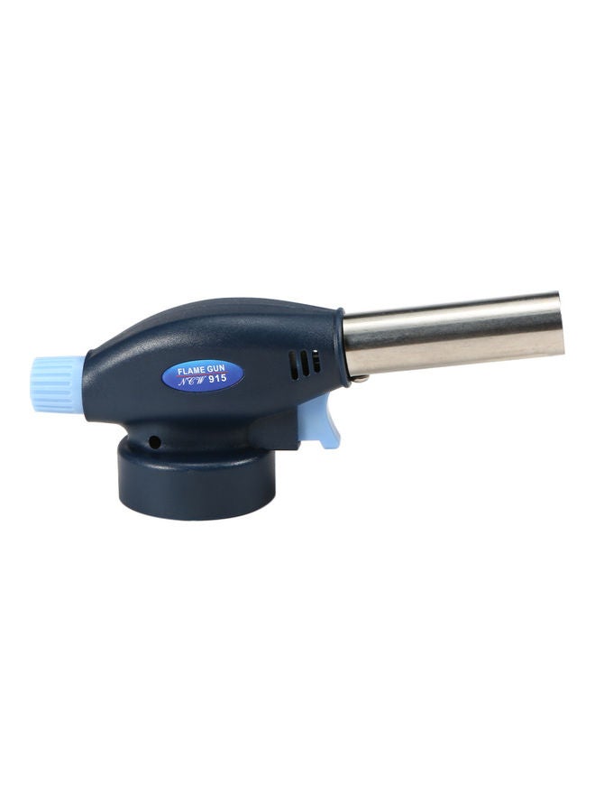 Portable Gas Torch Burner Blue/White 22.3 x 5 x 12cm