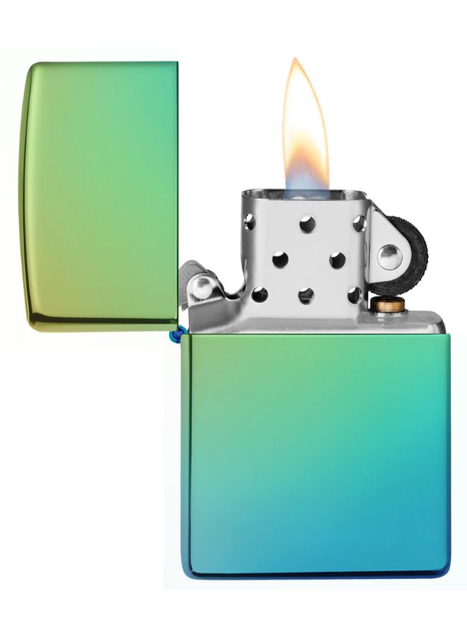 High Polish Gas Lighter Teal