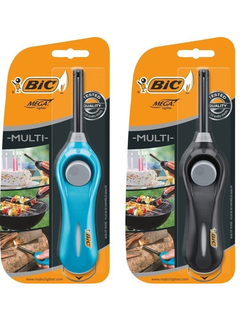 BiC Multi-Purpose Mega Non Refillable Lighter - Pack of 12