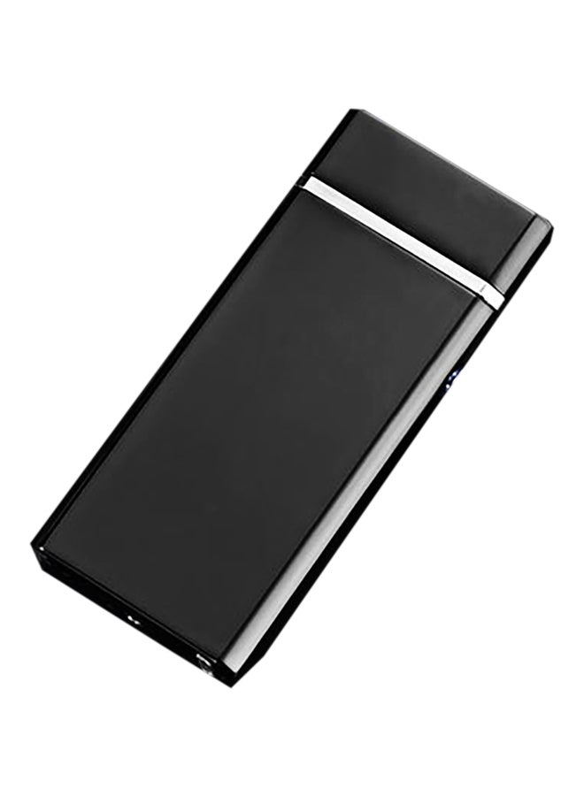 Rechargeable Electric Lighter Black 7.4x3.35x1.1cm