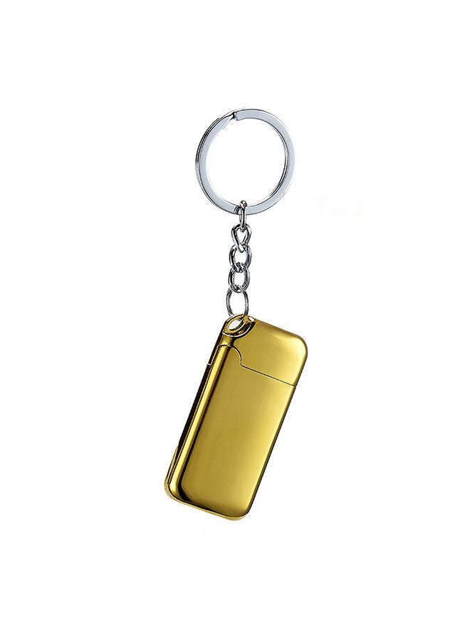 USB Rechargeable Electronic Lighter Gold/Silver