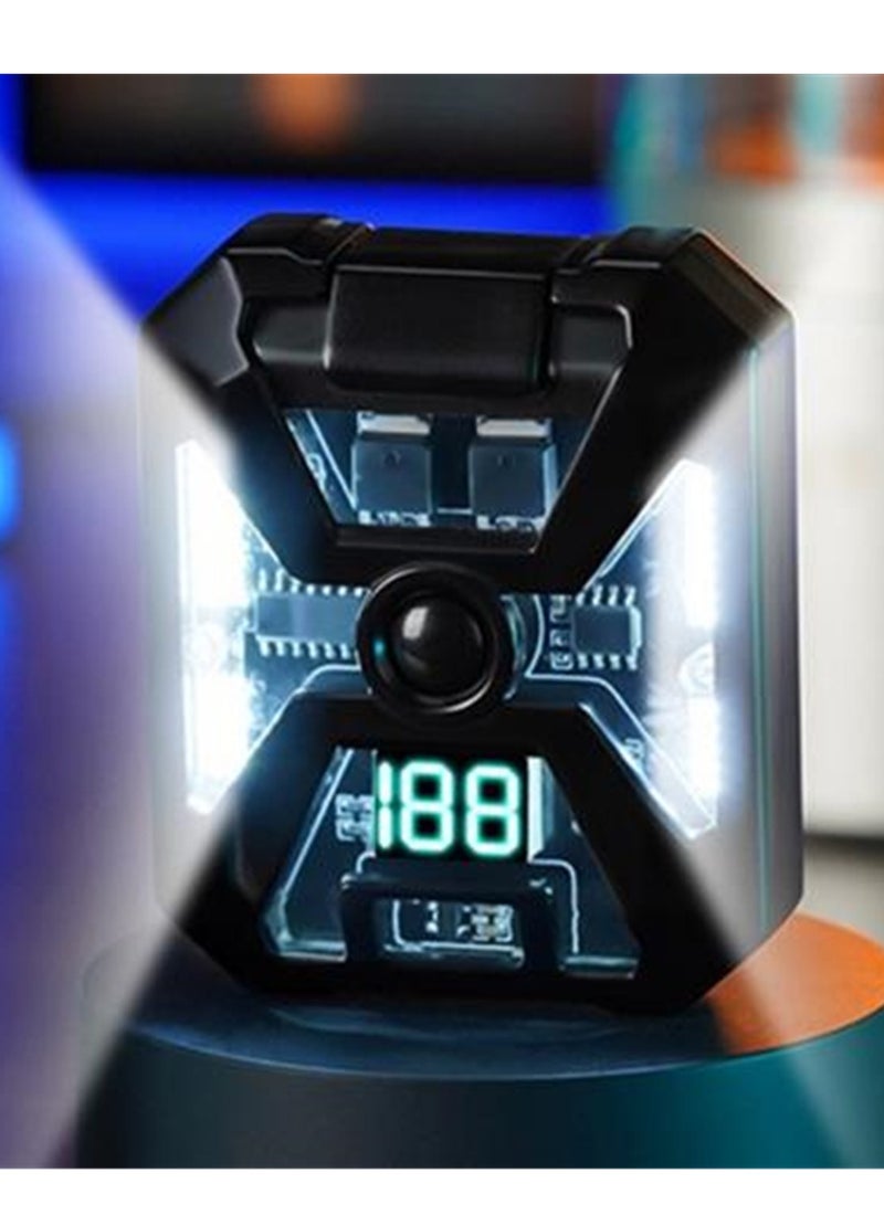 Mecha Wind Dual Arc Rechargeable Lighter Outdoor Strong Lighting Windproof Electronic Lighter