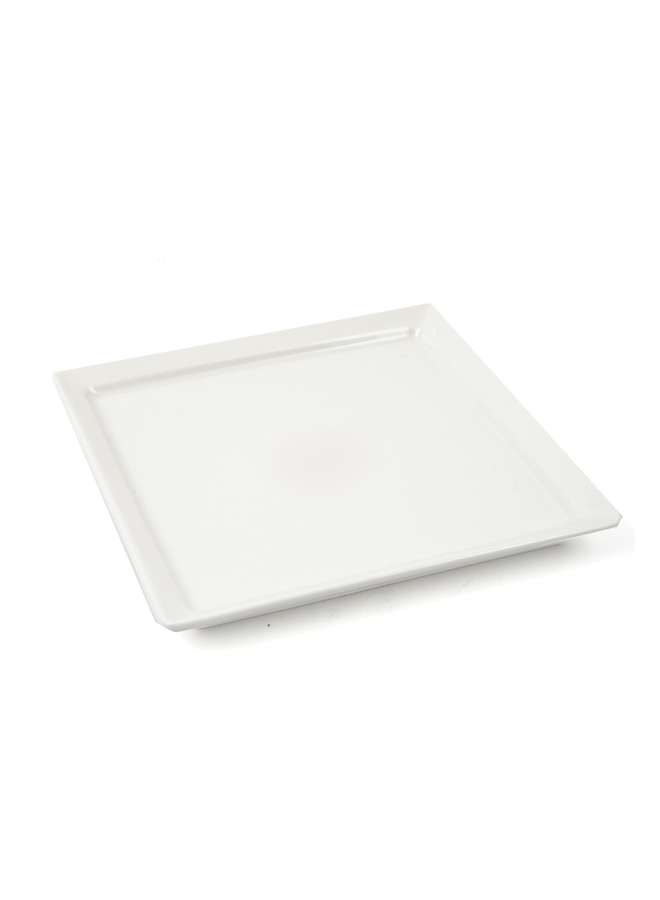 Ivory Porcelain Square Plate 14 cm