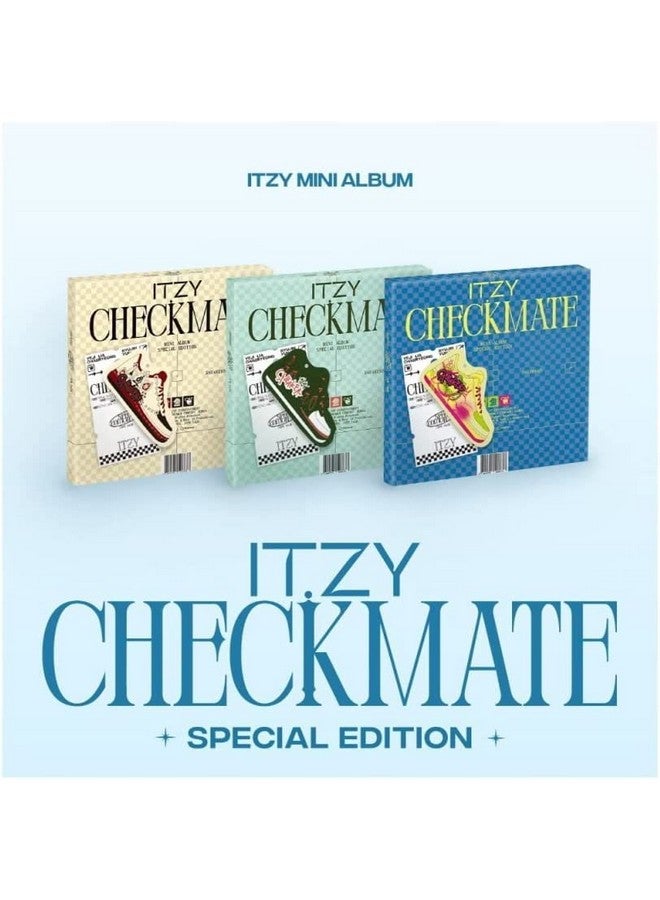 Itzy Checkmate Special Edition Album+Extra Message Photocards Set (A Ver.) (Jypk1428)