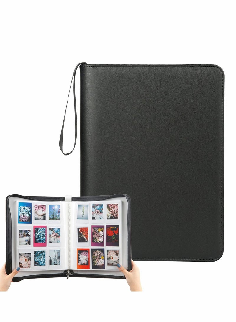 540 Pockets Photo Album for Fujifilm Instax Mini 11 90 70 9 8+ 8 LiPlay Instant Camera, Polaroid Snap SnapTouch PIC-300 Z2300 Kodak Smile Printomatic Print Camera (Black)