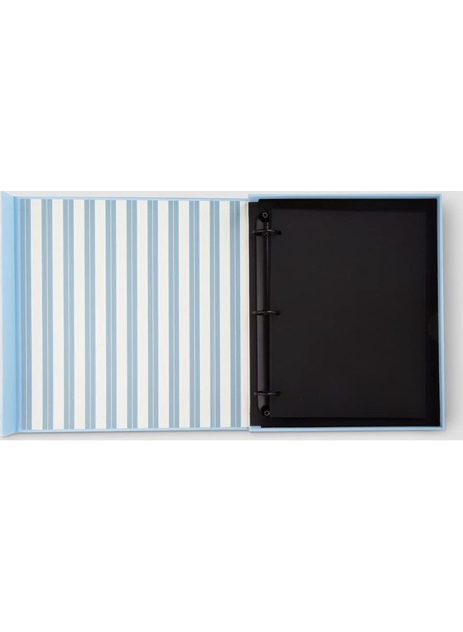 Coffee Table Photo Album Blue