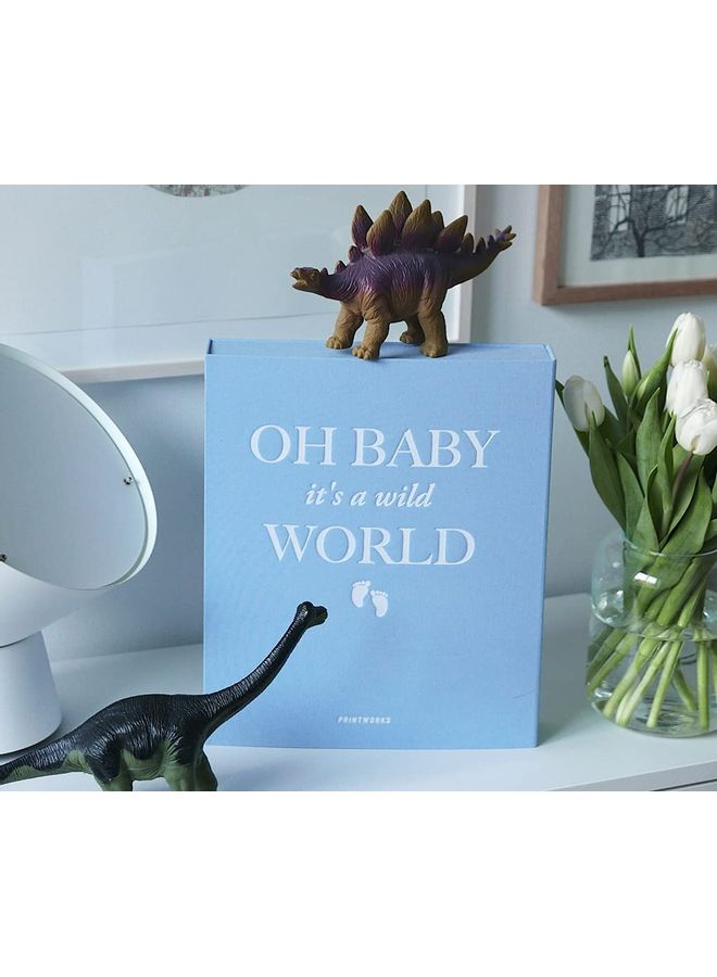 Coffee Table Photo Album Blue