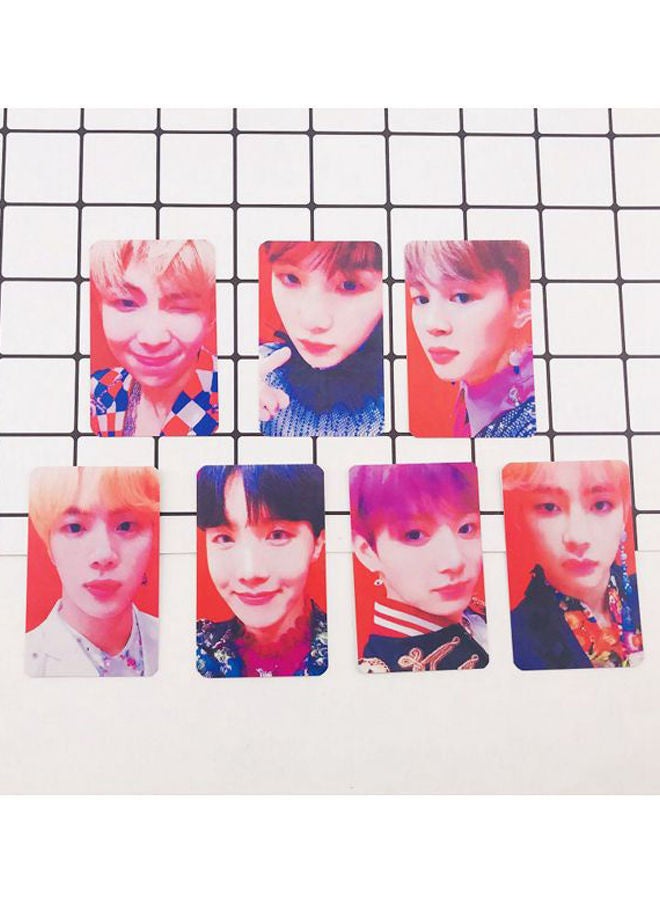 BTS Polaroid Album Photo Card Pink/Blue/Purple 8.6x5.4x5.4cm