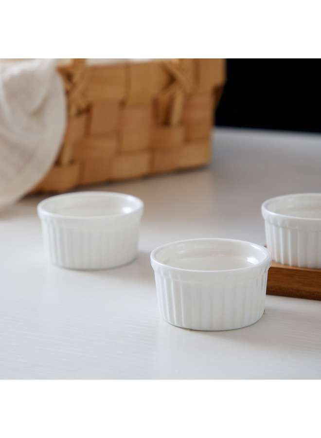 Ivory Porcelain Lined Ramekin 3 cm