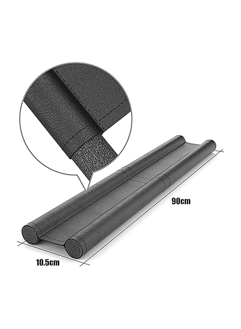 2Pcs Under Door Draught Excluder Self Adhesive Draft Excluder Tape for Noise Proof and Energy Saving Door Bottom Seal Strip to Prevent Bugs Coming Draught Excluder for Doors Windows