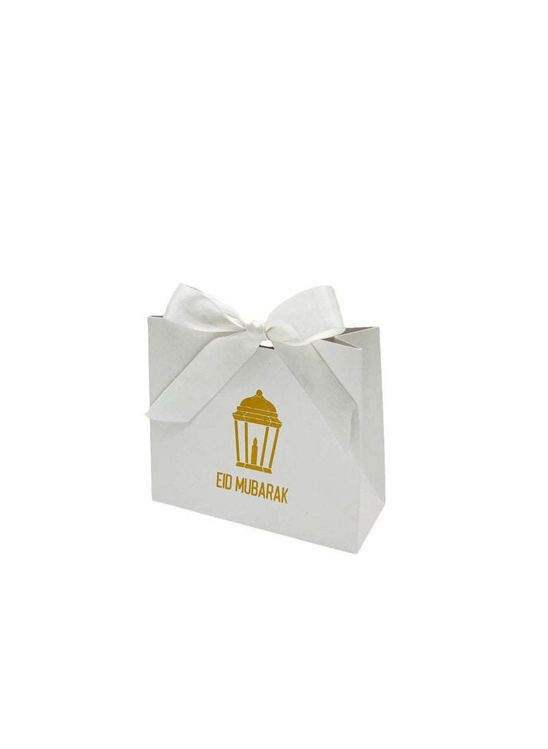 50 Pieces Candy Packaging Cardboard Box For Eid Mubark Ramadan Kareem Party Souvenir Gift Boxes Oil Lamp Pattern