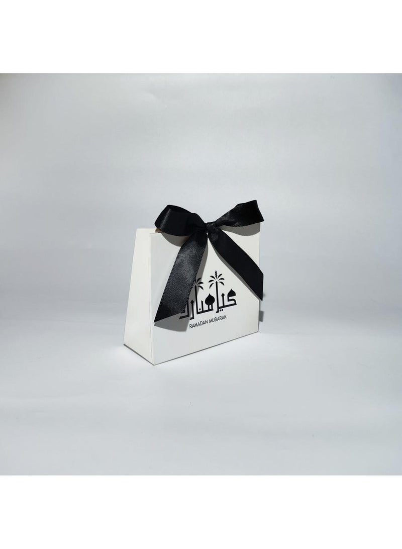 50 Pieces Candy Packaging Cardboard Box For Eid Mubark Ramadan Mubarak Party Souvenir Gift Boxes Coconut Tree Pattern