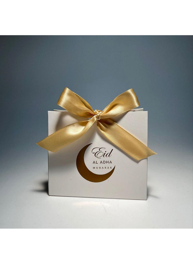 50 Pieces Candy Packaging Cardboard Box For Eid AL ADHA Mubark Party Souvenir Gift Boxes
