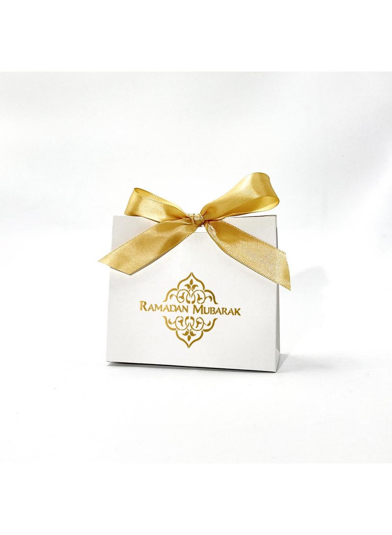 50 Pieces Candy Packaging Cardboard Box For Eid Mubark Ramadan Mubarak Party Souvenir Gift Boxes