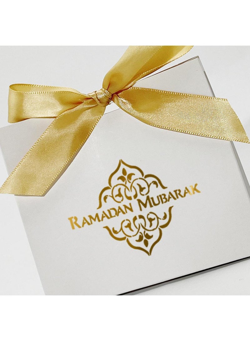 50 Pieces Candy Packaging Cardboard Box For Eid Mubark Ramadan Mubarak Party Souvenir Gift Boxes