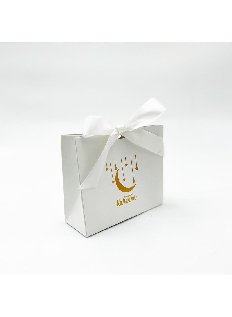 50 Pieces Candy Packaging Cardboard Box For Eid Mubark Ramadan Kareem Party Souvenir Gift Boxes