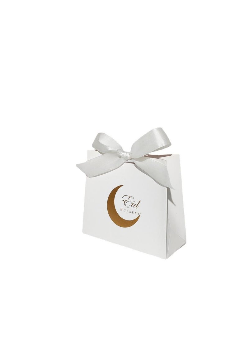 50 Pieces Candy Packaging Cardboard Box For Eid Mabarak Party Souvenir Gift Boxes