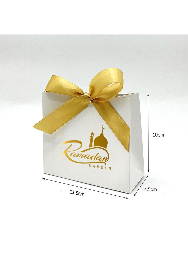 50 Pieces Candy Packaging Cardboard Box For Ramadan Kareem Party Souvenir Gift Boxes
