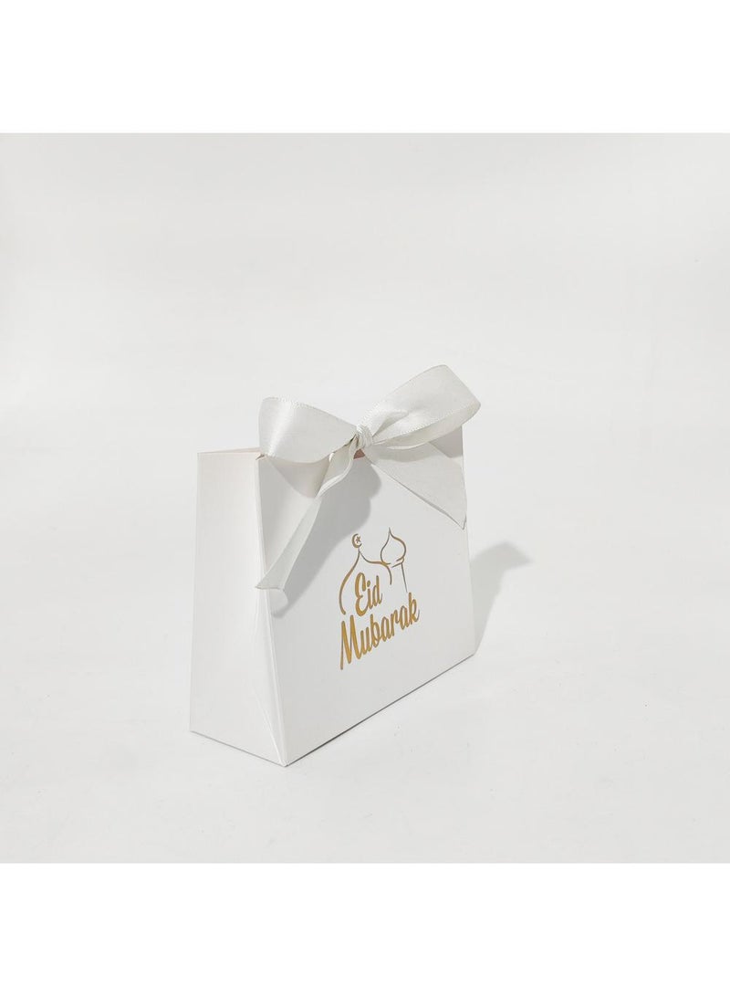 50 Pieces Candy Packaging Cardboard Box For Eid Mabarak Party Souvenir Gift Boxes