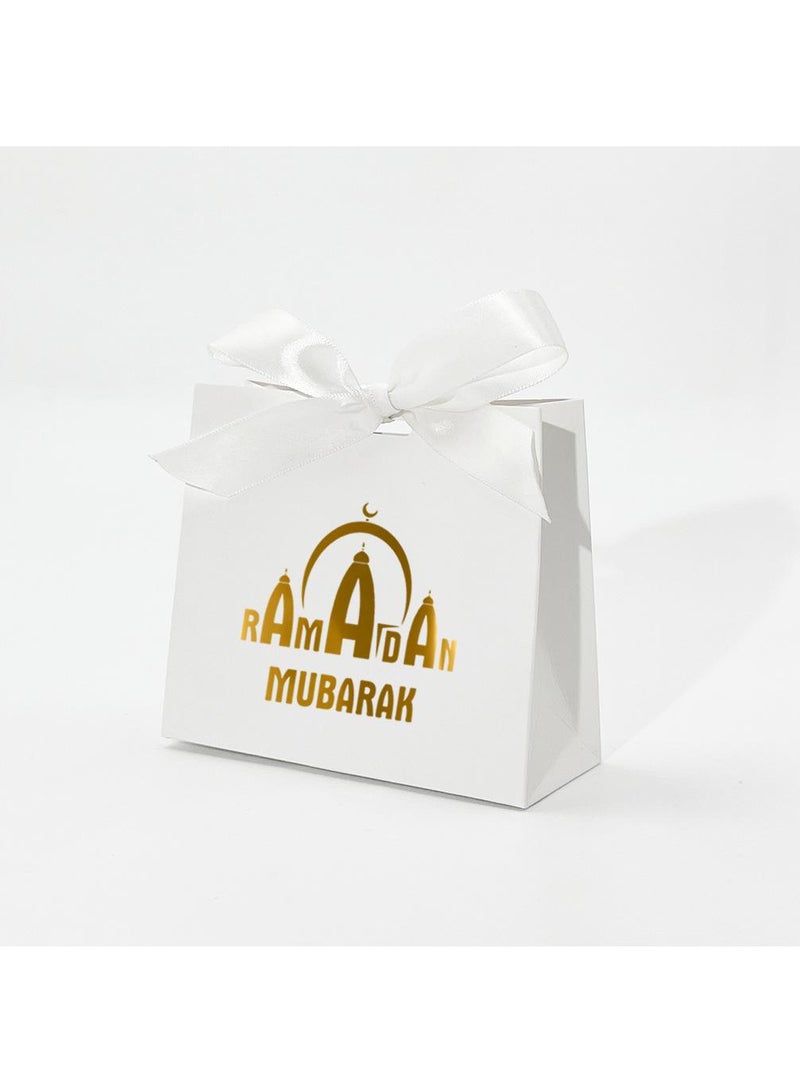 50 Pieces Candy Packaging Cardboard Box For Ramadan Kareem Party Souvenir Gift Boxes