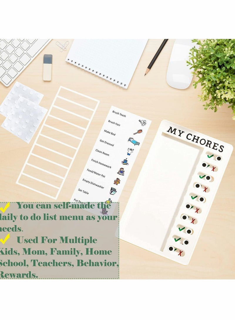 Chore Chart, Daily to Do List, Memo Checklist Board