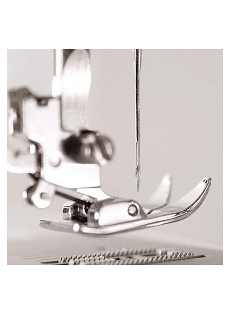 6pcs Straight Stitch Foot Snap On Sewing Machine Presser Will Fit for Singer, Brother, Janome, Toyota, Etc Domestic Machines, Zig Zag Most Machines