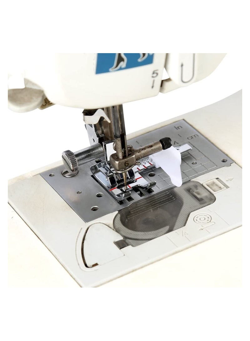 Adjustable Guide Sewing Machine Presser Foot, Fits for Low Shank Domestic Machine, Snapping On Brother, Babylock, Singer, Janome , Juki, New Home and More Machines