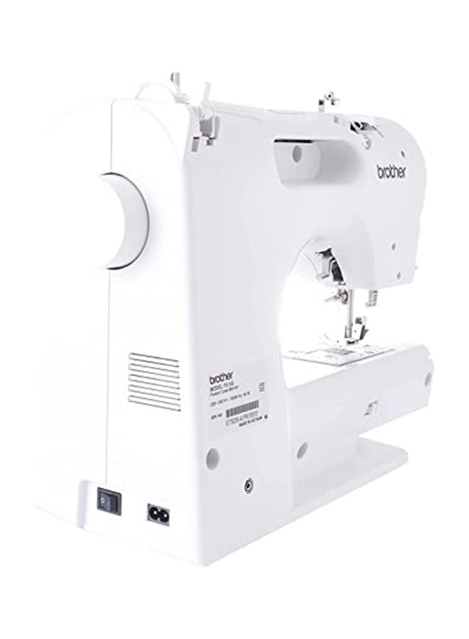 FS155 Computerized Electric Sewing Machine with LCD Display wide array of professional features 100 Built-in Utility and Decorative Stitches |55 Built-in Character Stitches and Quickset Drop-in |FAST bobbin winding system and Start/stop button | Reverse/auto lock button and Slide sewing speed controller | Max stitch width 7mm and Max stitch length 5mm |White color |  Made in Vietnam
Bobbin FS155 White