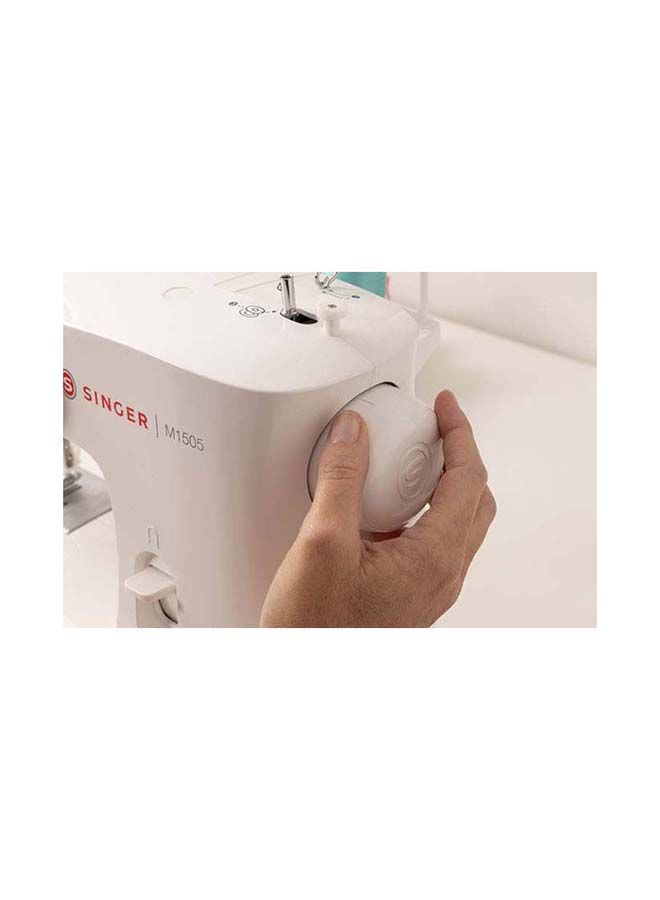 Electric Sewing Machine M1505 White/Silver