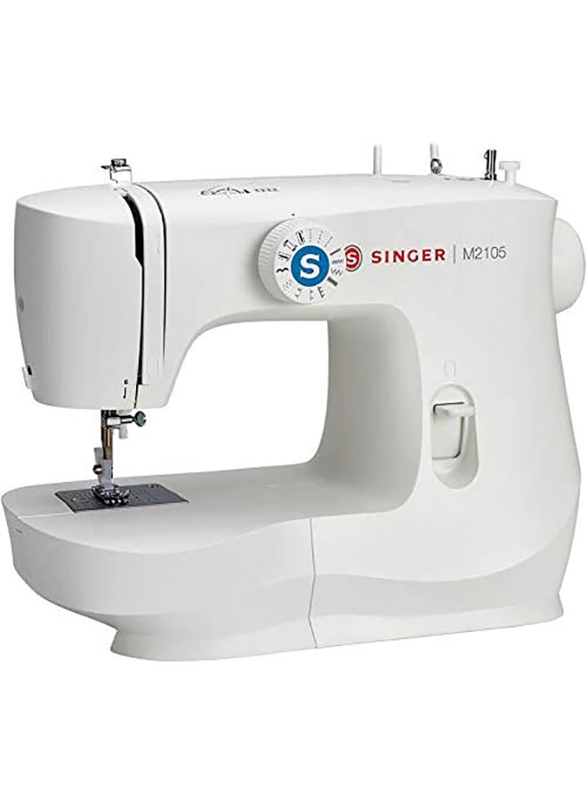 Electric Sewing Machine M2105 White/Silver