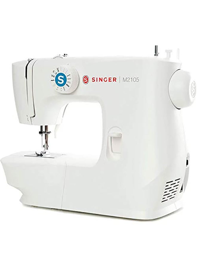 Electric Sewing Machine M2105 White/Silver