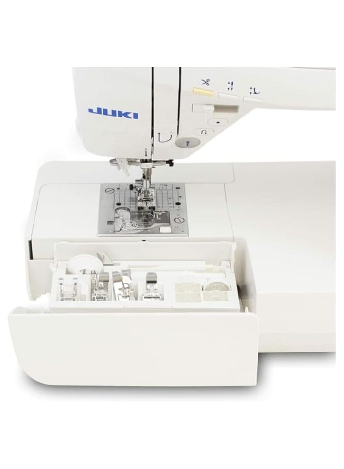 Juki HZL DX7 Industrial Technology Sewing Machine with 287 Stitch Patterns and 4 Fonts