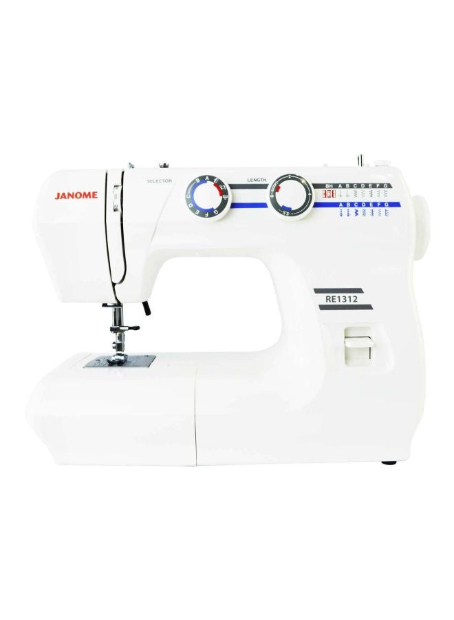 Manual Sewing Machine White