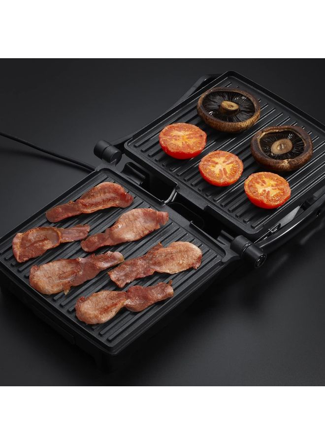 Panini Grill And Griddle 1800.0 W 17888 Black/Silver