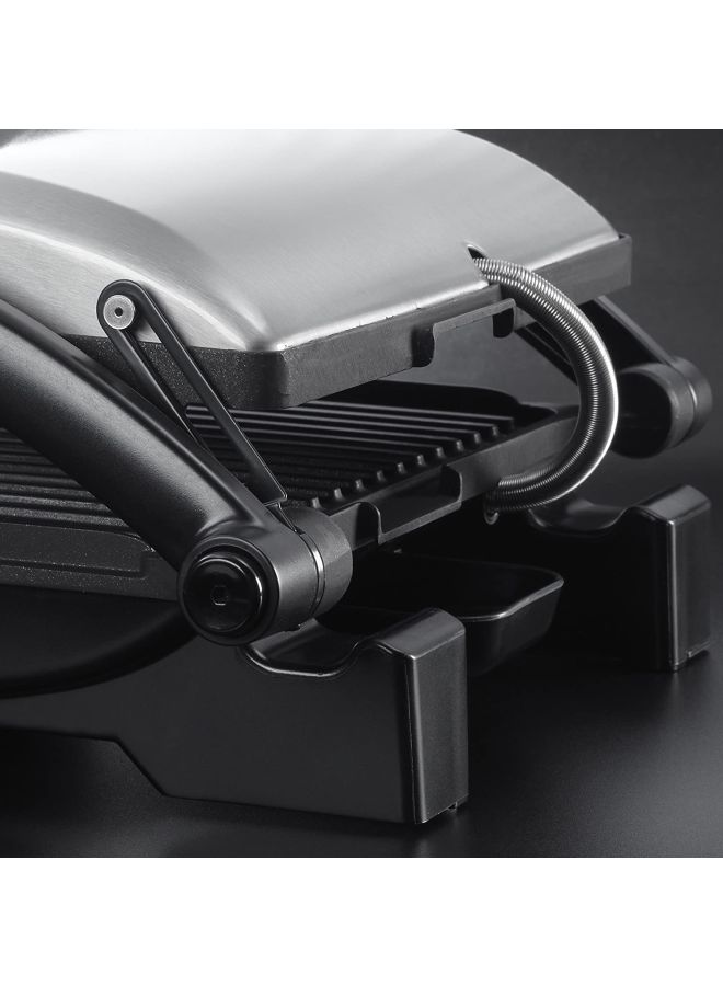 Panini Grill And Griddle 1800.0 W 17888 Black/Silver