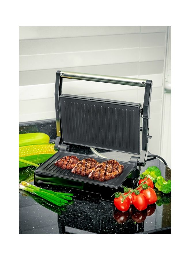 Stainless Steel Grill Maker 1000 W KNGM6273 Silver