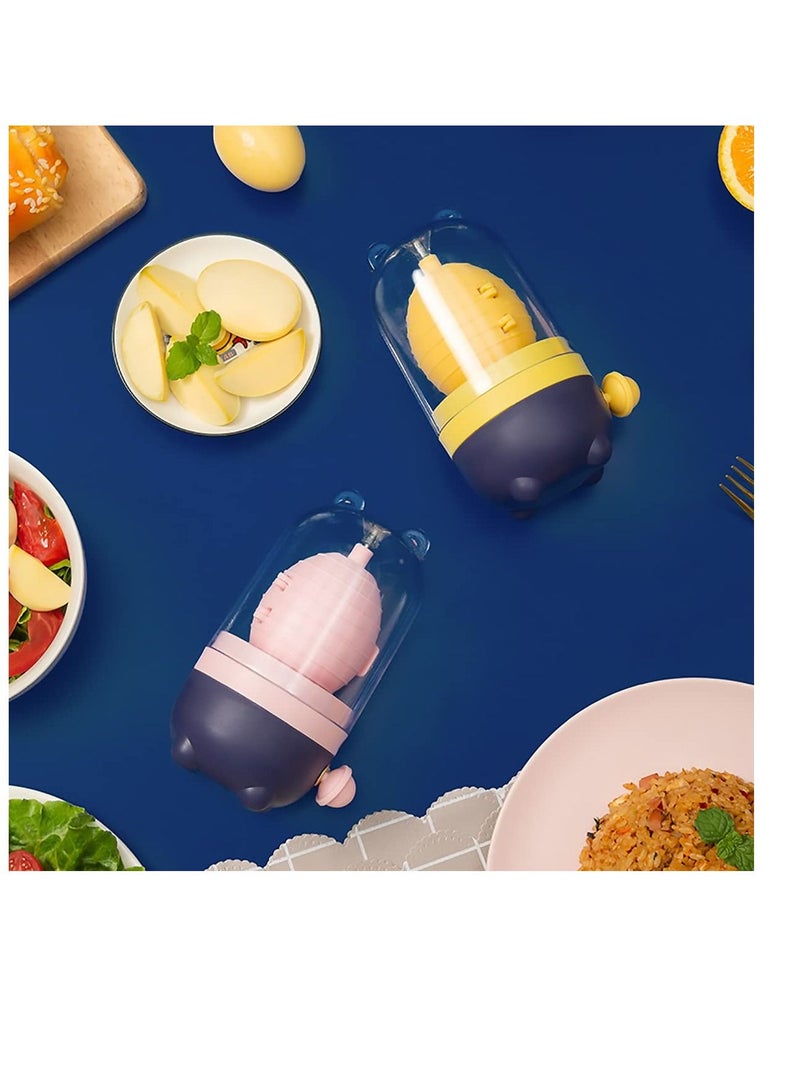 Golden Egg Maker Hand-Pull, Egg Scrambler Shaker, Kitchen Cooking Tools Whisk Spinner Gadgets, Suitable For Making Hard Boiled Eggs
