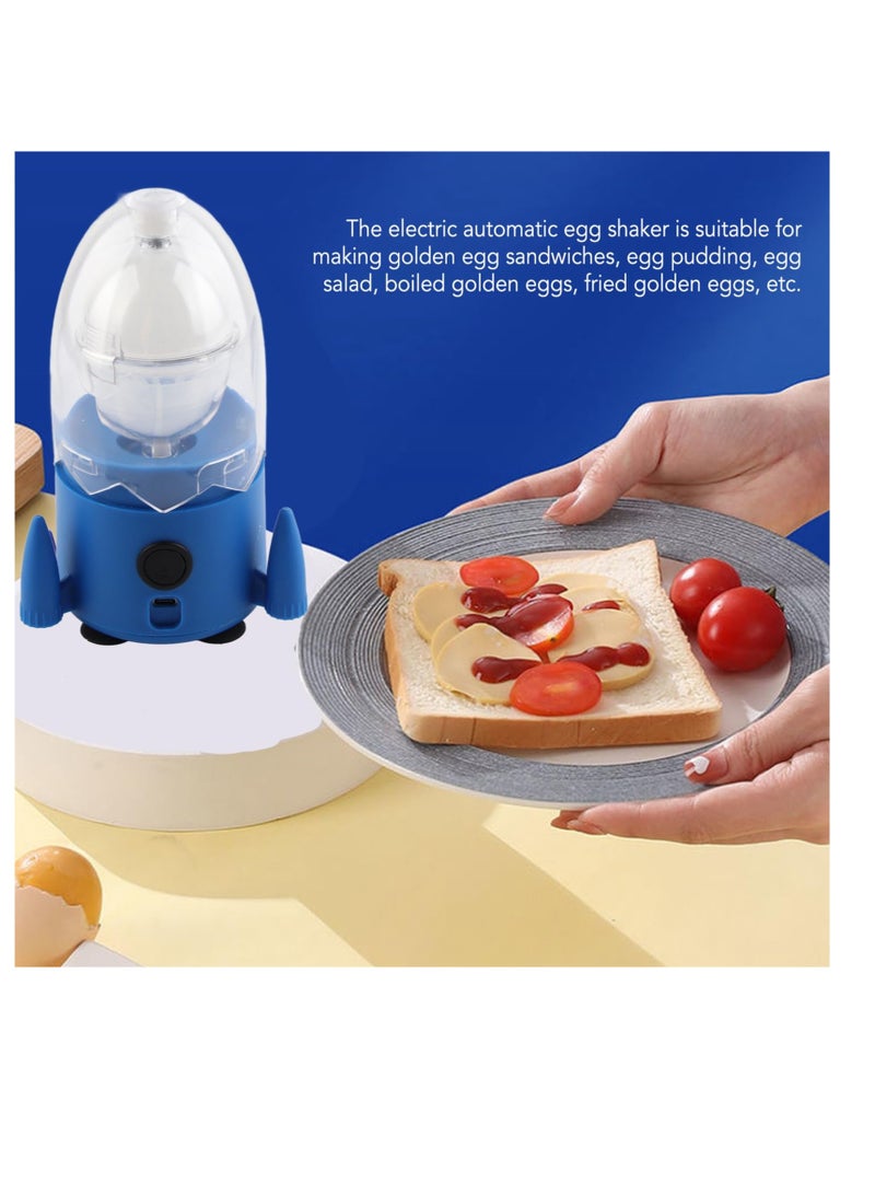 Electric Egg Spinner, Portable Egg Spinner Scrambler in Shell for Boiled Golden Eggs, Egg Homogenizer, for Home Kitchen Cooking Baking Mixing Egg